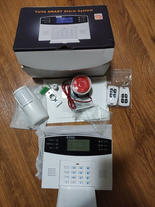 Tuya GSM & WiFi алармена система за умна защита