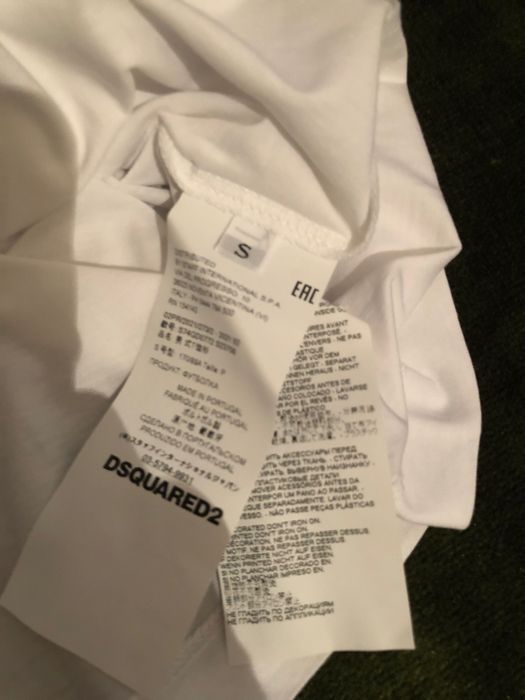 Dsquared2 Tape Tee Sn