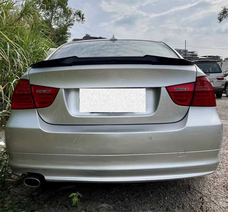 Eleron Portbagaj Lip Codita BMW Seria 3 E90 PSM High Kick, NegruLucios