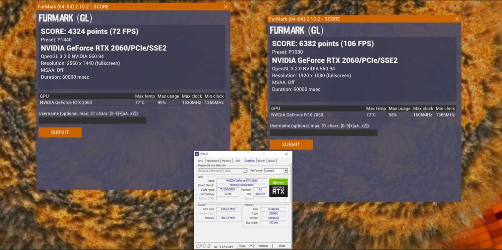 Placa video NVIDIA GeForce RTX 2060 OC 6GB GDDR6 192-bit