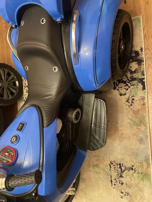 Детский мопед электромобиль