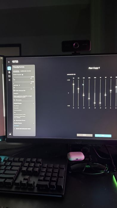 Casti Gaming Wireless Logitech G733