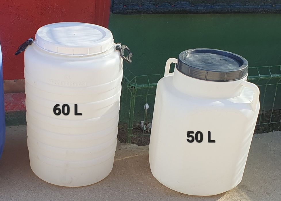 Butoaie plastic de 50/60 L