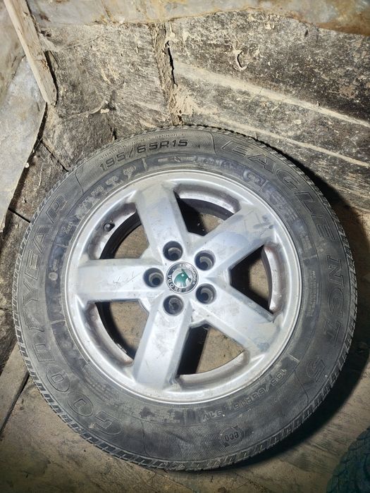 Jante aliaj Skoda 5x100 r15