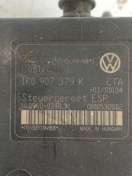Pompa Abs Audi A3 Ii 8P1 2003 - 2013 1K0907379K 1K0614517H