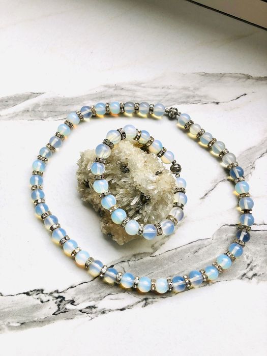 Перли сетове - сиви, бели и тъмно лилави