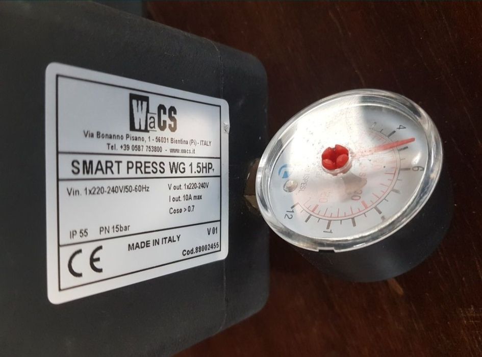 Prestostat electronic smart press de 1.5 hp