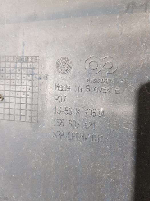 Bara spate VW UP an 2010-2014 Cod 1S6 807 421