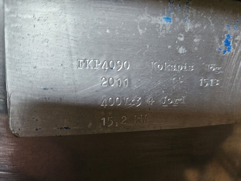 Електрически Котлон на база 4 плочи чугунени 40/40см. трифазен