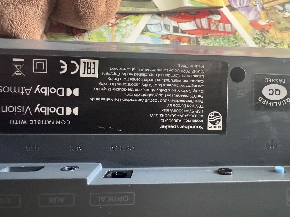 Саундбар Philips -TAB8805/10, 3.1