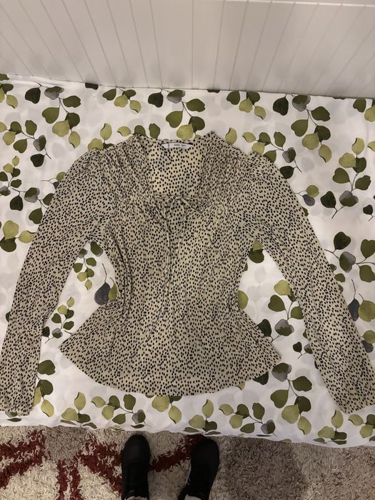 Bluza office/eleganta fluida si delicata, marimea M, Mango