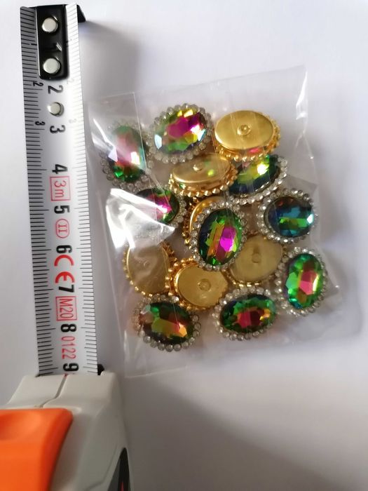 Set 15 strasuri 1.5 cm