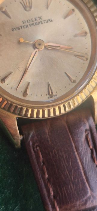 Rolex vintage винтидж 18 карата жълто злато