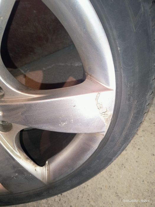 Продавам 4 бр. Оригинални алуминиеви джанти 17" за Skoda Octavia (5x112)