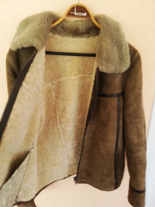 Geaca piele bărbați Aviator Texaco M