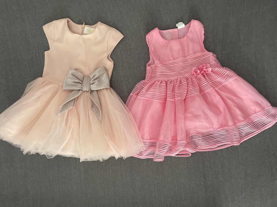 Бебешки рокли HM и Contrast за кръщене/годинка/официални размер 80/86