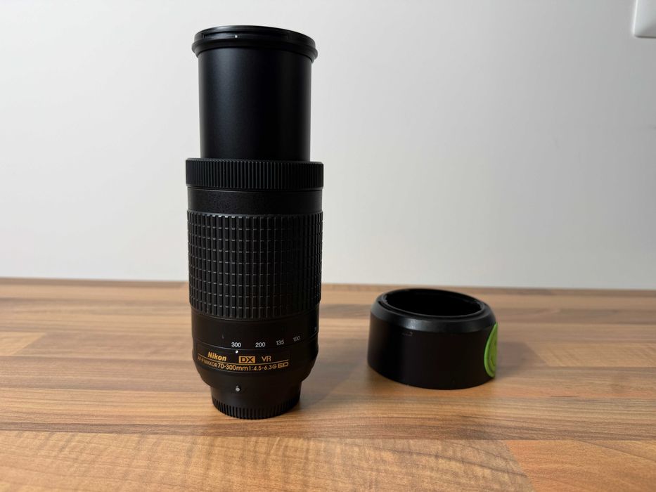 Teleobiectiv Nikon AF-P 70-300mm f/4.5-6.3G ED VR – Performanță cu un Mic Compromis