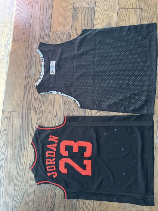 Детски Потник Nike двулицев нов и Air Jordan, L баскетбол