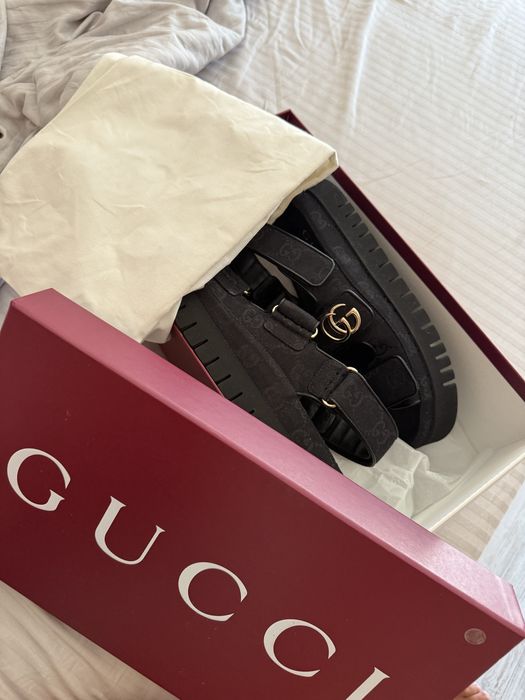 GUCCI сандали canvas 37 оригинални