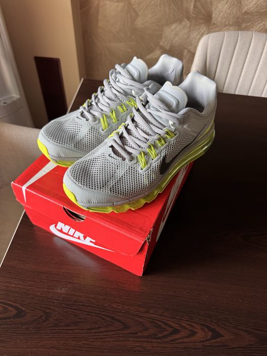 Nike air max2013 wolf grey volt