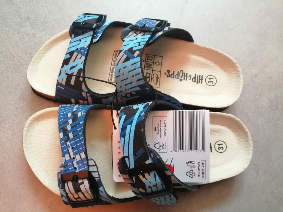 Детски чехли 31 номер, нови