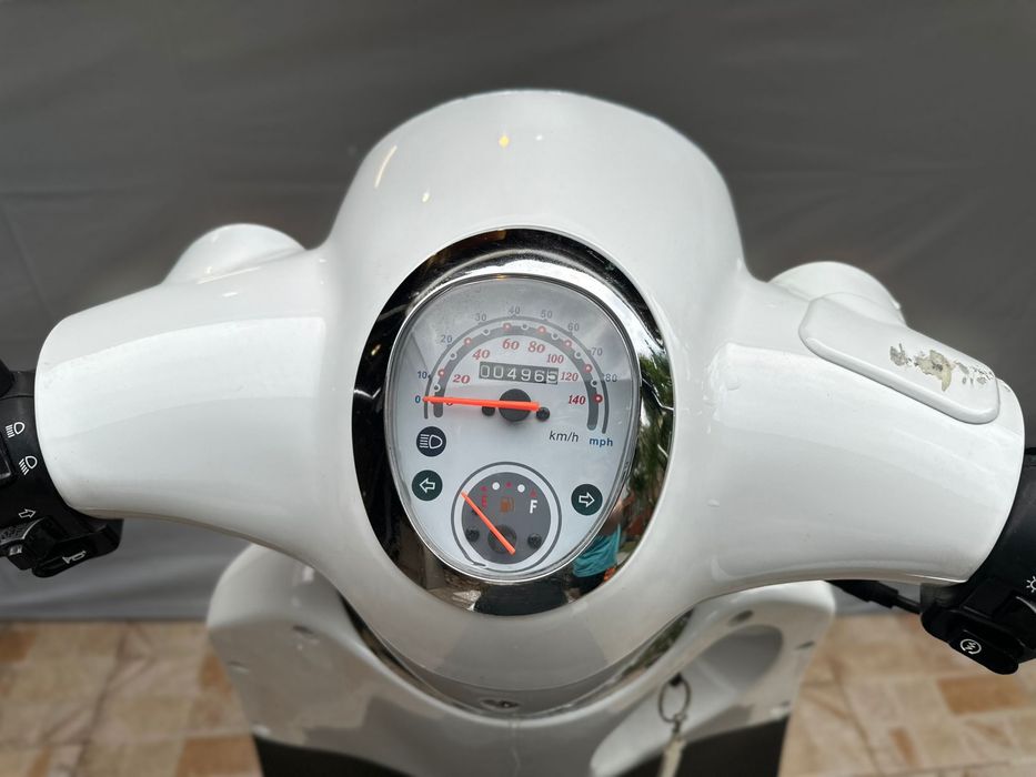 мотор vespa daelim besbi 125 четиритактов