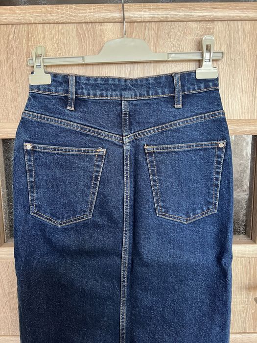 Дънкова Midi пола Zara