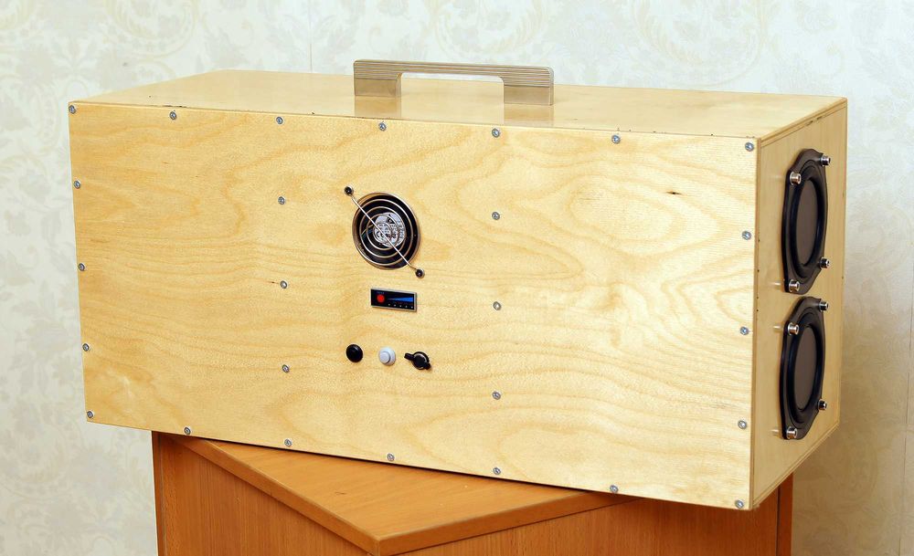DIY Portable Multimedia Boombox Speaker