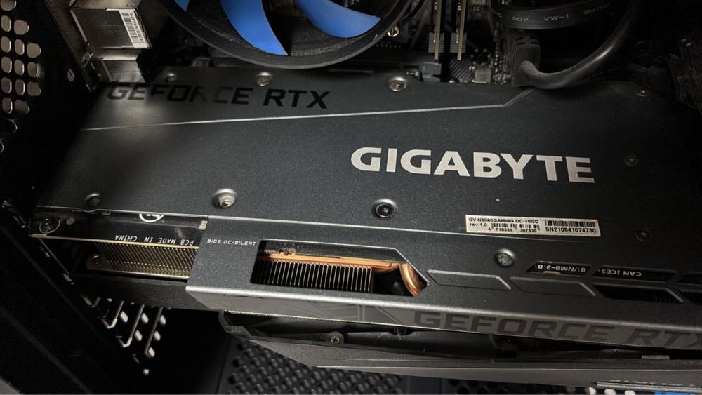 Продам видеокарту RTX 3080 10 GB