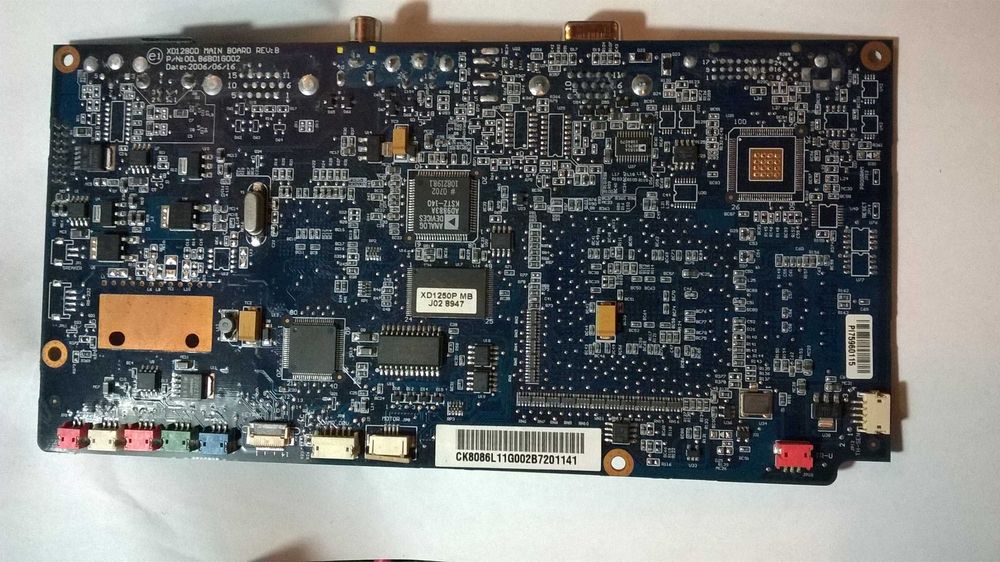 Дънна платка за проектор Acer PD527D / XD1280D (P/N: 80.86B01G002)