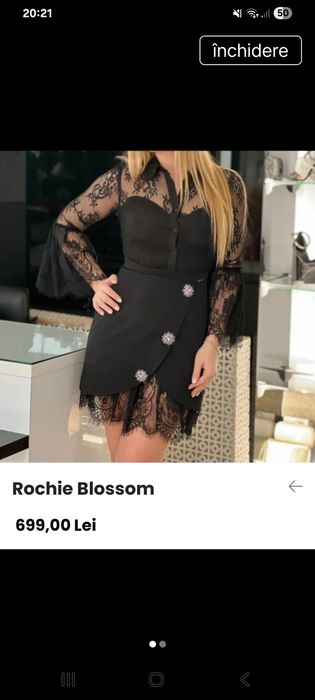 Rochie eleganta de seara Green World fashion