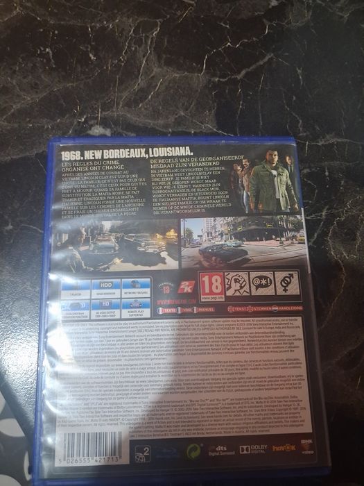 Продавам  MAFIA III за PS4