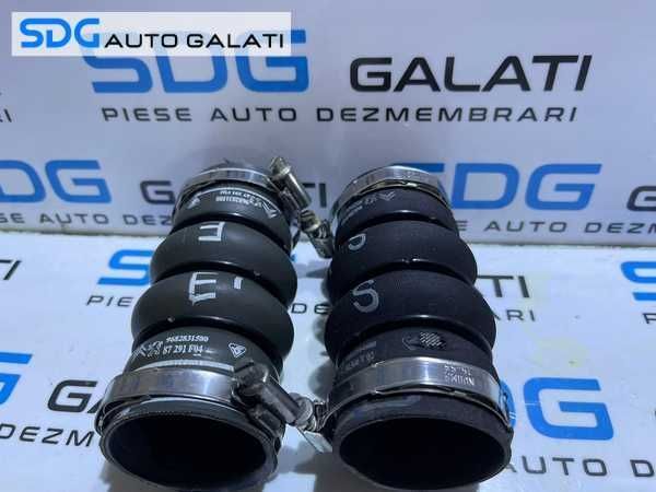 Furtun Furtune Presiune Aer Radiator Intercooler Citroen C3 2 1.6 HDI 2009 - 2016 Cod 9682831580 9682864680