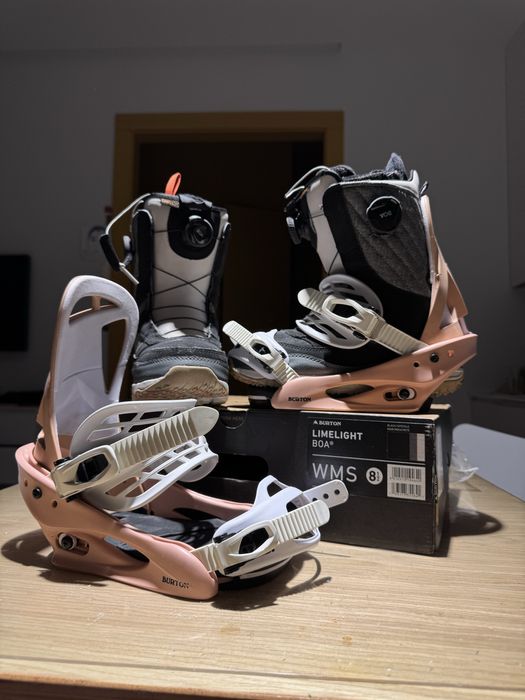 Burton ботинки и крепления ( женские )