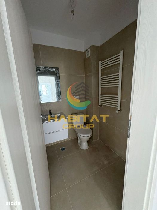 Apartament 2 camere decomandat bloc nou 52.3Mp