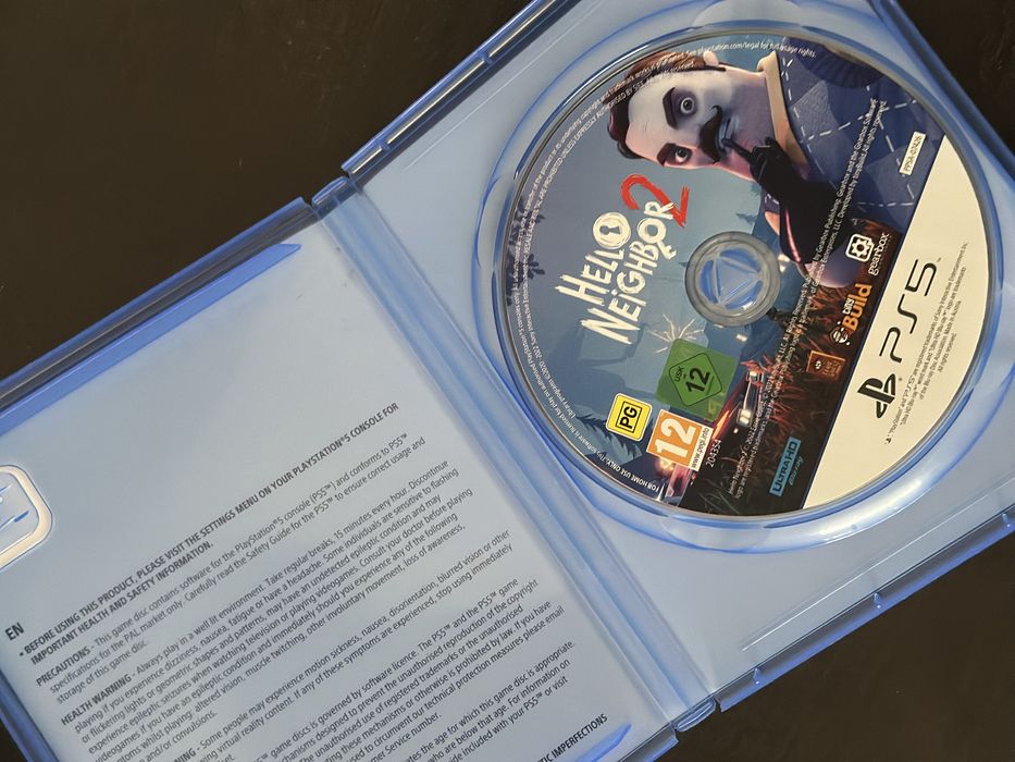 Playstation диски[ Sackboy, Hello neighbor 2. Fifa 26]