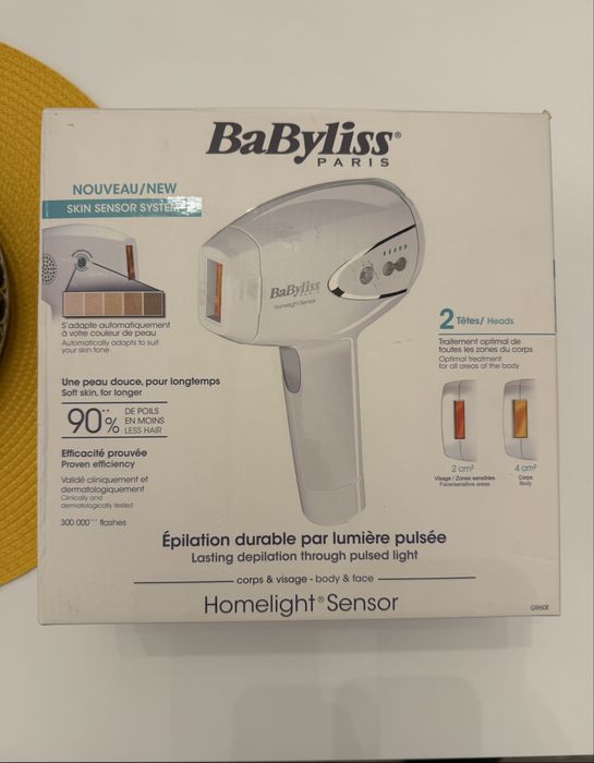 Epilator IPL BaByliss Homelight aproape nou