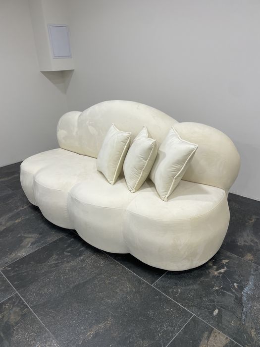 Canapea tip norișor noua catifea bej