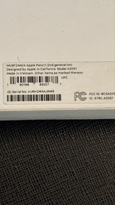 Apple Pencil 2nd generation
