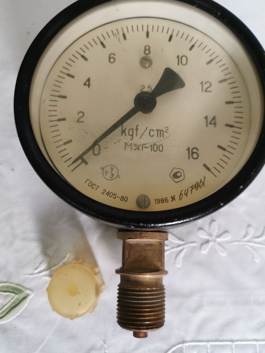 Манометр от 0 до 16