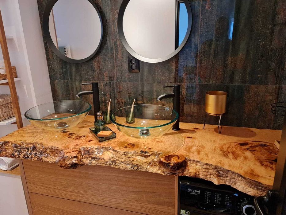 blat baie lemn masiv rasina epoxidica!!!