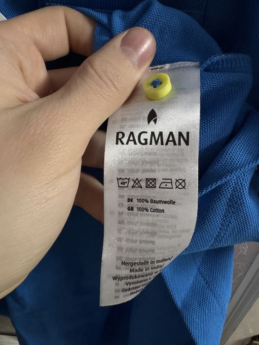 Tricou Ragman Albastru Polo