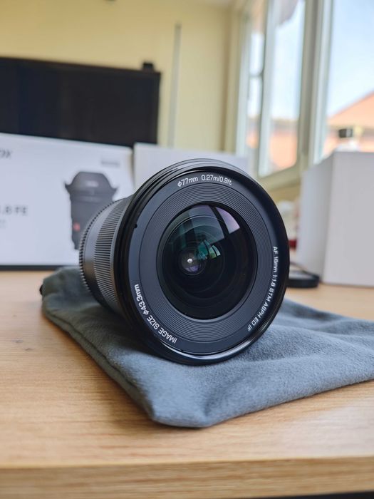 Viltrox AF 16mm f/1.8 FE за Sony E-mount (Пълен комплект, без забележки)