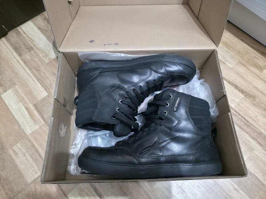 Ghete moto Alpinestars scurte cizme motocicleta