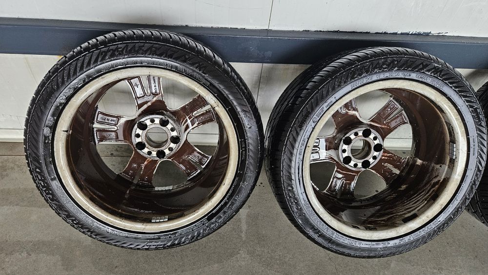 Джанти с нови гуми за мерцедес 235 45 17