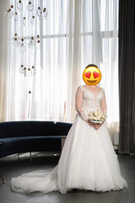 Шикарное Турецкое Свадебное платье