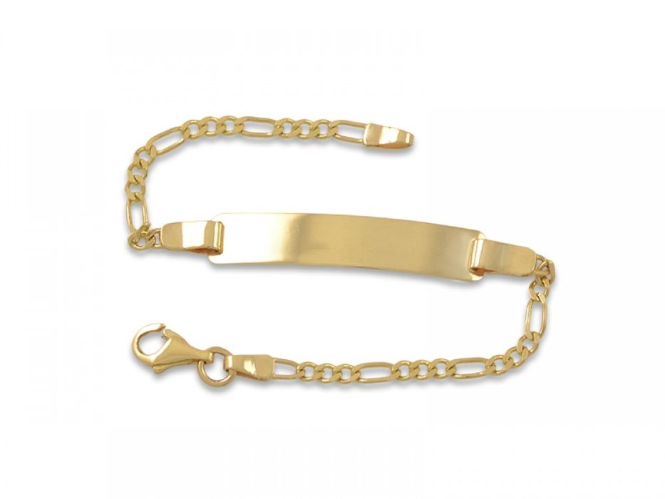 Златна гривна (с гравиране)