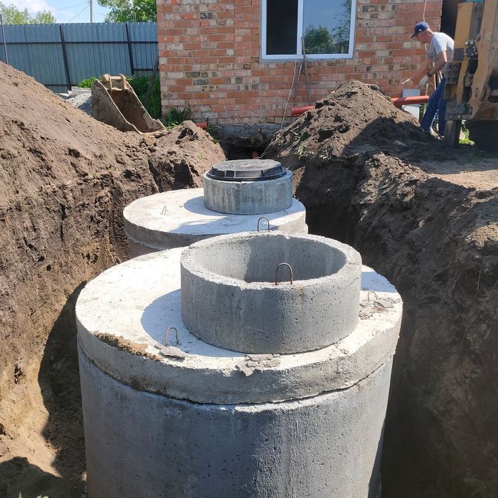 Септики, колодцы, канализация,