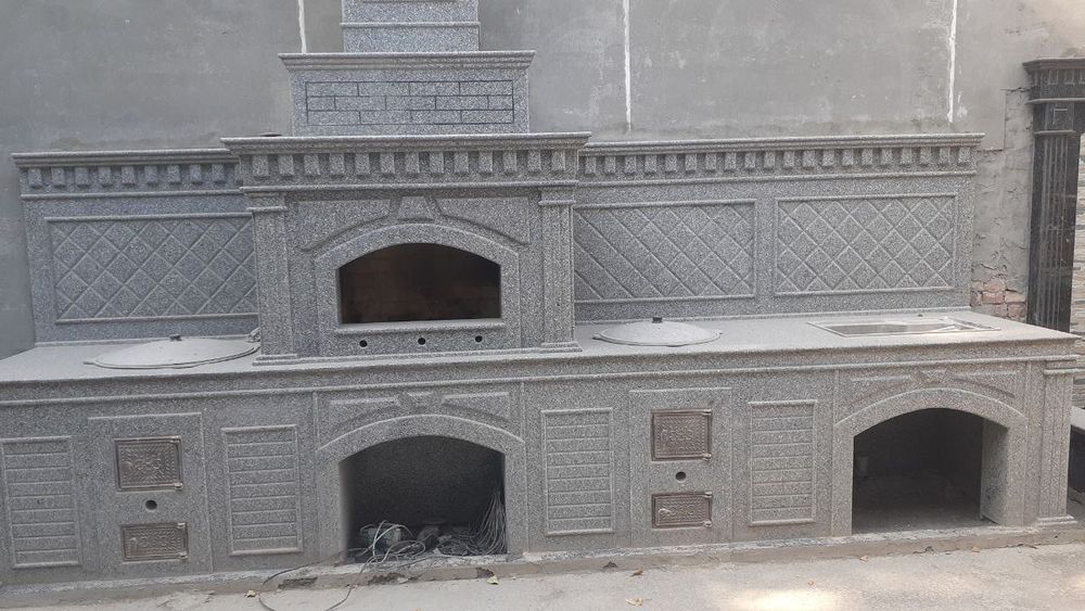 Строим летние кухни, помпейские печи, барбекю, очаги.