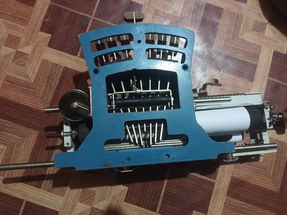 Mașina de scris braille a lui erika